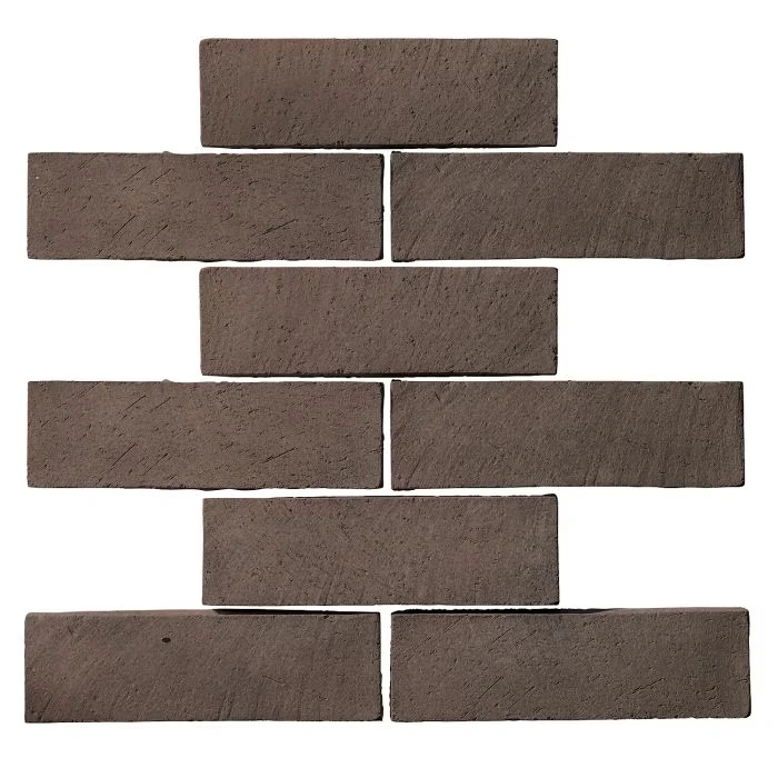 Norman 3x11 Thin Brick Veneer Cotto Chocolate