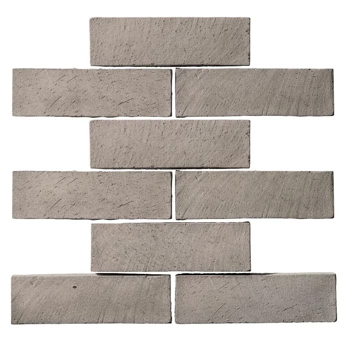 Norman 3x11 Thin Brick Veneer Natural Gray
