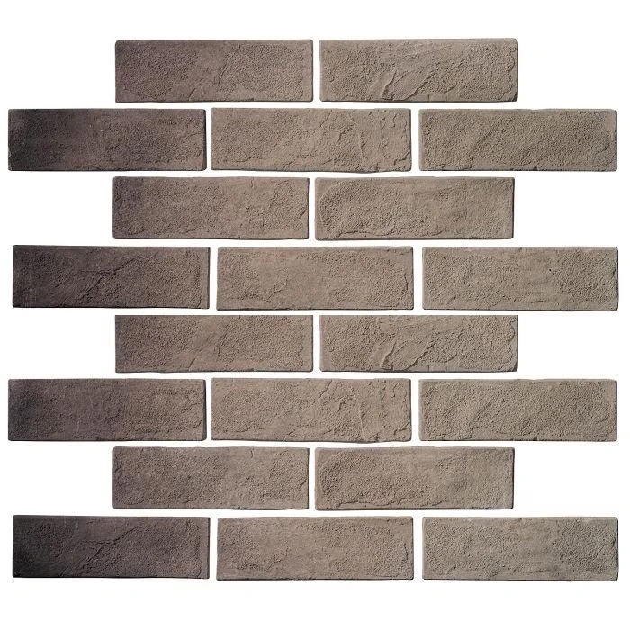 Standard 2x8 Thin Brick Veneer Antik Gray