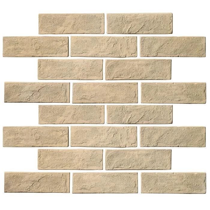 Standard 2x8 Thin Brick Veneer Bone