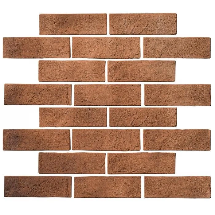 Standard 2x8 Thin Brick Veneer Cotto Dark