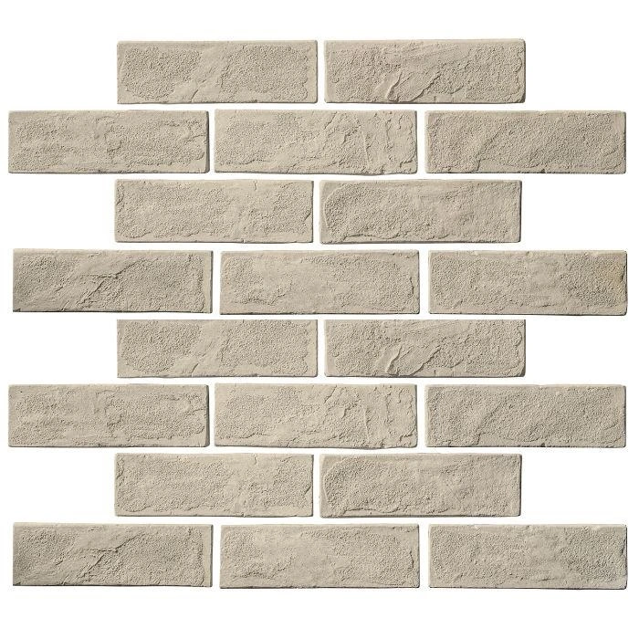 Standard 2x8 Thin Brick Veneer Early Gray