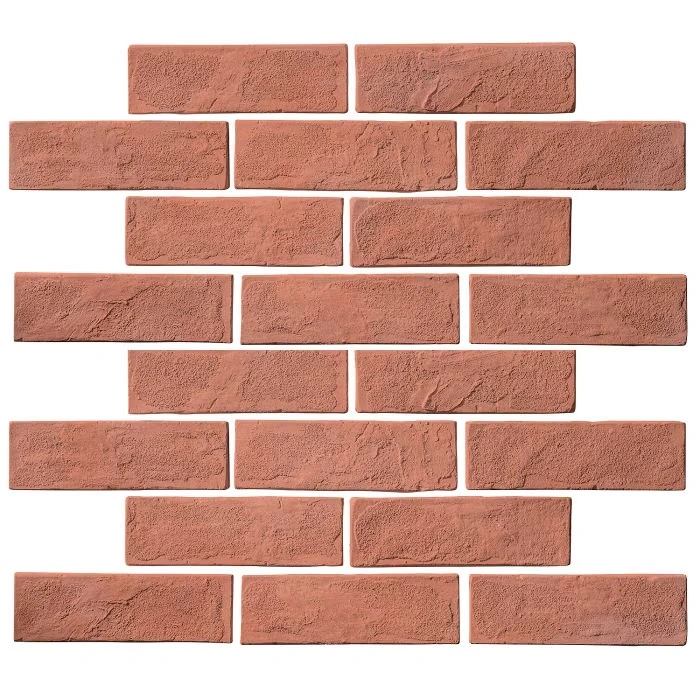 Standard 2x8 Thin Brick Veneer Rosa