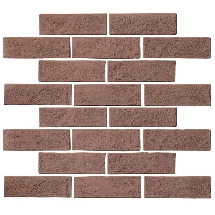 Standard 2x8 Thin Brick Veneer Sangria