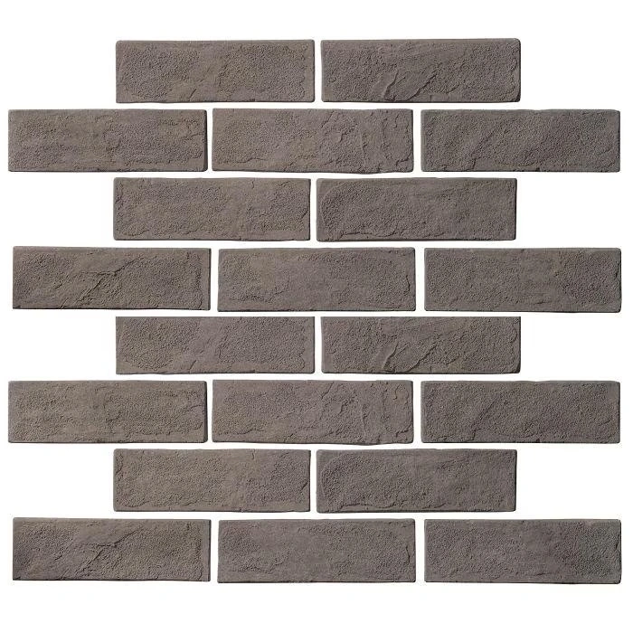 Standard 2x8 Thin Brick Veneer Smoke Standard 2x8 Thin Brick Veneer Smoke