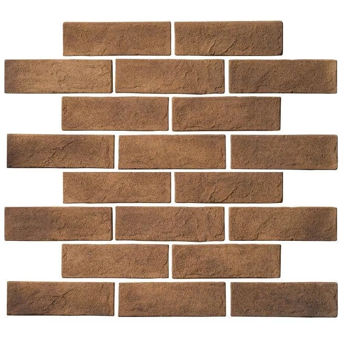 Standard 2x8 Thin Brick Veneer Tuscan Mustard