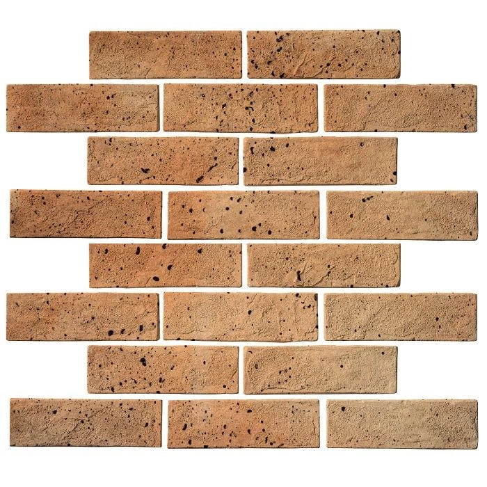 Standard 2x8 Thin Brick Veneer Used Red