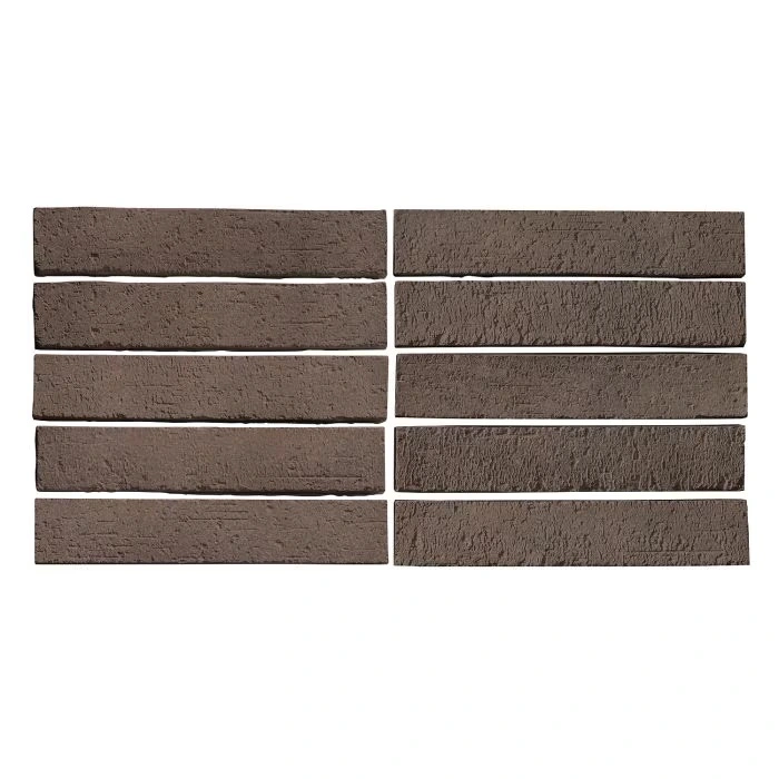 University 2x11 Thin Brick Veneer Cotto Chocolate