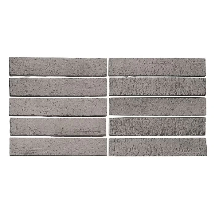University Thin Brick Veneer Sidewalk Gray