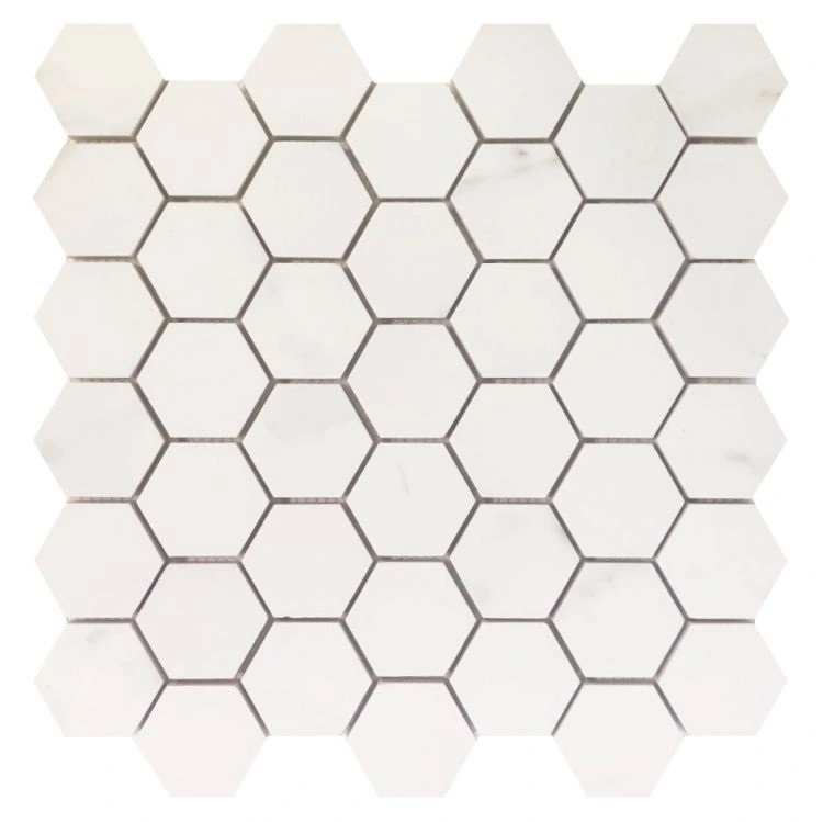 Trilogy Calacatta White Soft 2 x 2 Hexagon