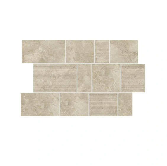 Taupe Mosaico Surfaces su rete
