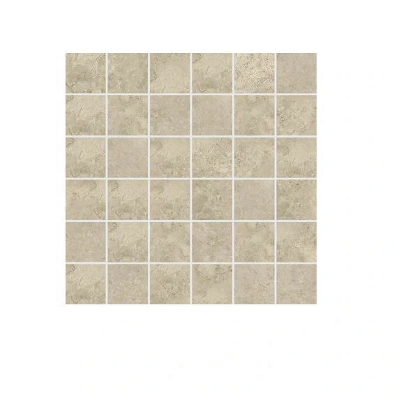 Taupe Mosaico 5x5 su rete