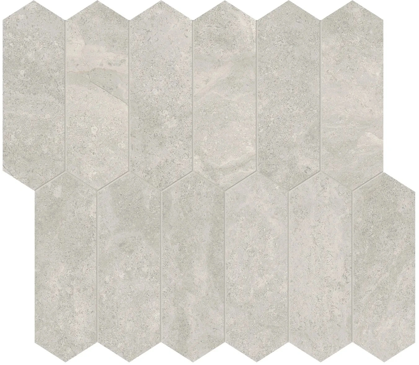Anciano Grigio Picket Mosaic