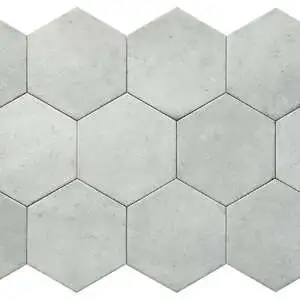 Alma 5.5X6.3 Grey Hexagon
