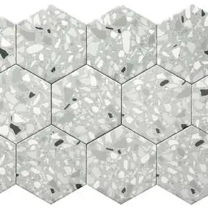 Altea 5.5X6.3” Grey Hexagon