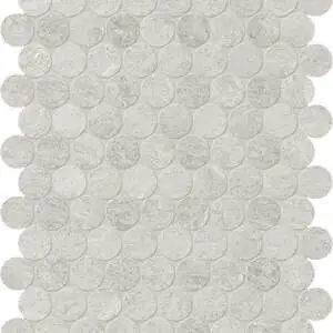 Anciano Grigio 1.25 Penny Round Mosaic