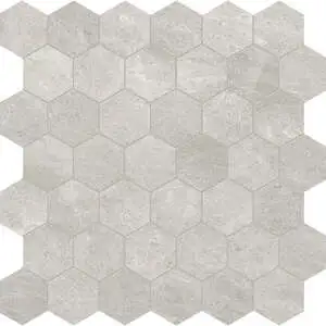 Anciano Grigio 2 Hexagon Mosaic