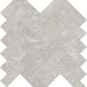 Anciano Grigio 1.25×4 Herringbone Mosaic