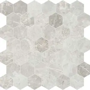 Apollo Argento 2 Hexagon Mosaic