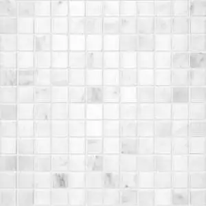 Bianco Venatino 1×1 Honed Mosaic