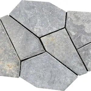 Opus Light Grey Marble Meshed Mounted Mosaic