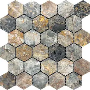 Hexagon Royal Vein Mosaic