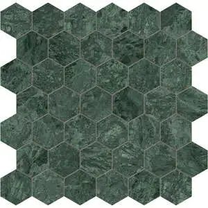 Diosa Verde 2 Hexagon Mosaic