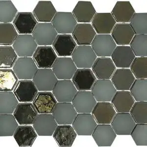 Confetti Mosaic Green