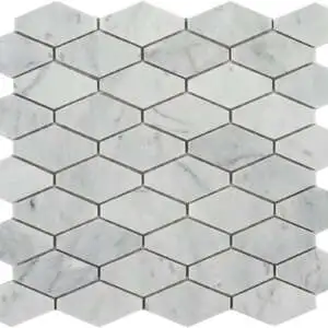Solitaire Mosaic Carrara