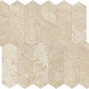Impero Reale 2×6 Honed Picket Mosaic