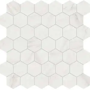 Calacatta Cremo Hexagon Mosaic