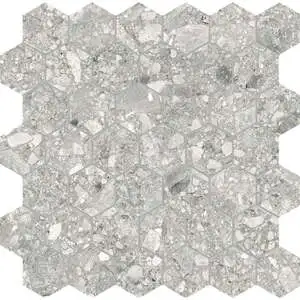 Ceppo di Gre Hexagon Mosaic