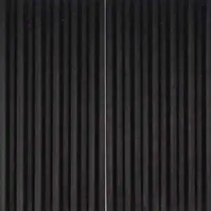 Fluted Field Tile 6" x 12" Nero Marquina