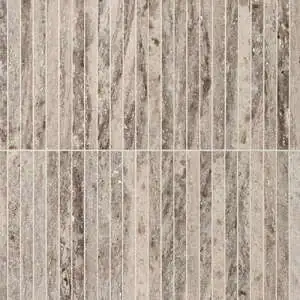 Proper Pillar Mosaic Silver Travertine