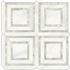 Volakas Grigio Piazza Mosaic