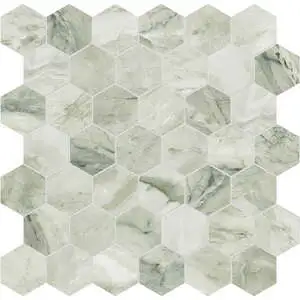 Moscato Argento 2 Hexagon Mosaic