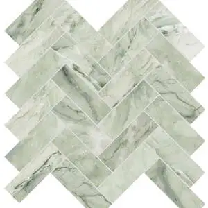 Moscato Argento Herringbone Mosaic