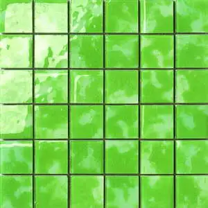 Verde Avocado Mosaico 4,5x4,5