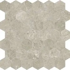 Ritz Gray 2 Hexagon Mosaic