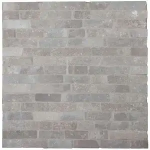 Italian Porcelain 10 Murotto 6x24 Grigio Natural