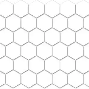Treasure Ultimate Dolomite 2×2 Polished Hexagon Mosaic