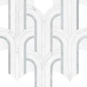 Utopio Florence Dove Stone Mosaic