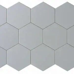 Vida 5.5X6.3” Pearl Hexagon