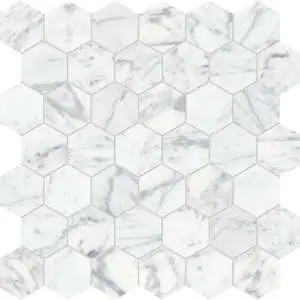Virtue Bianco 2 Hexagon Mosaic