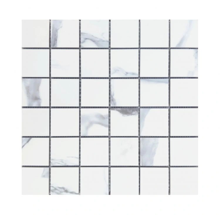 Calacatta Blue Matte 2 x 2 Mosaic Calacatta Blue Matte 2 x 2 Mosaic