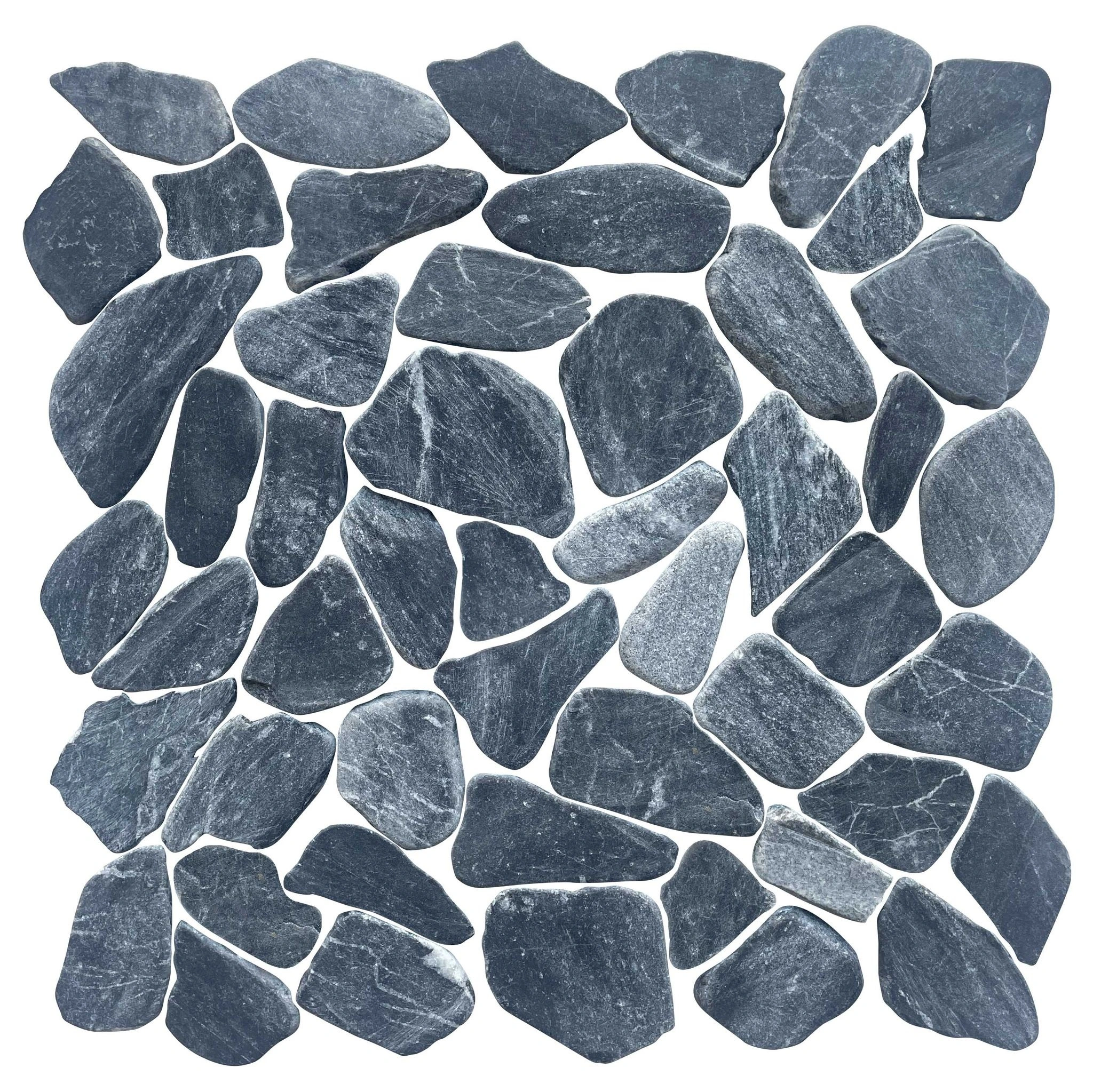 Mini Opus Matte Grey Mix Marble Stone Interlocking