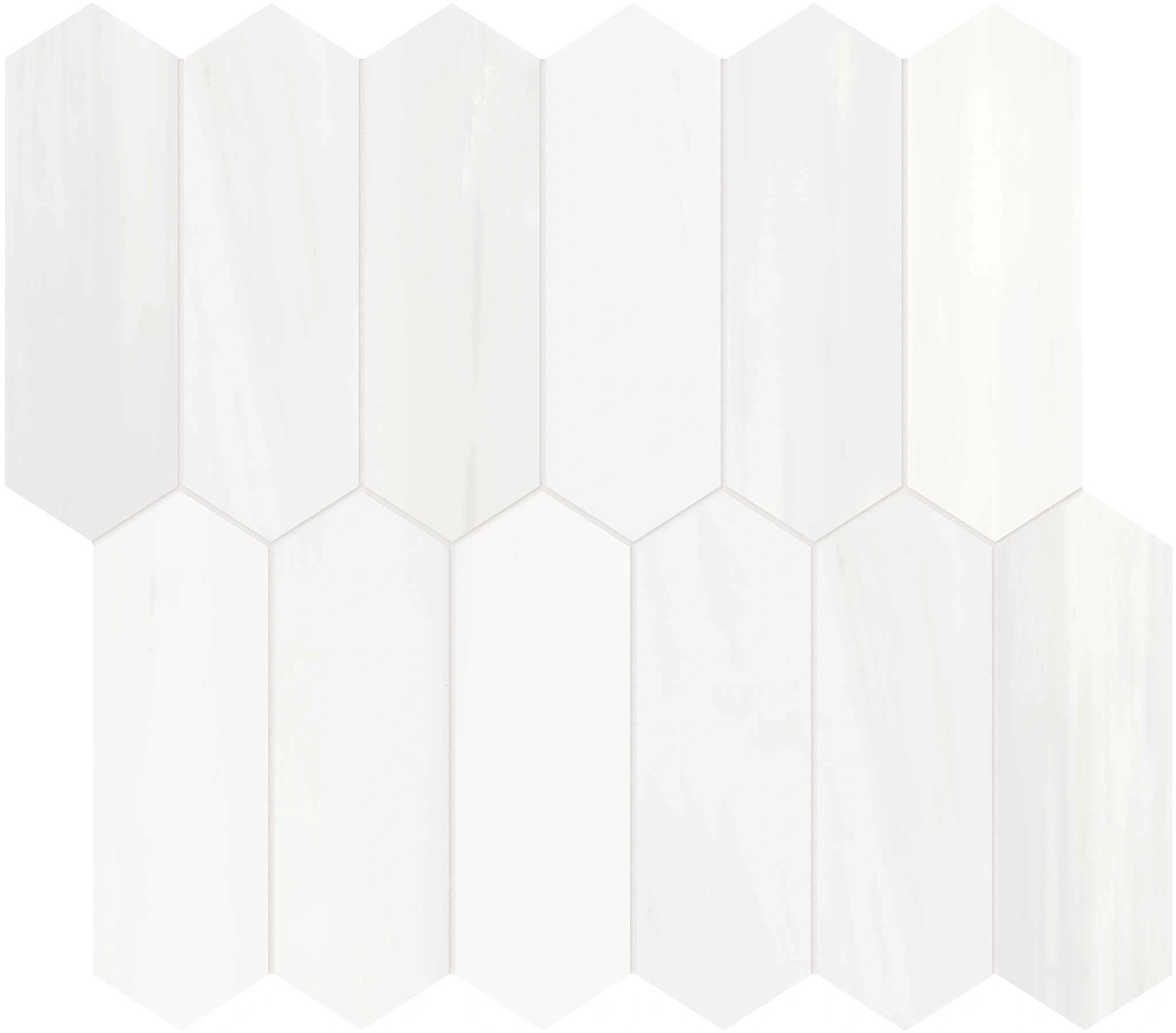 Cosmo Lumino 2×6 Picket Mosaic