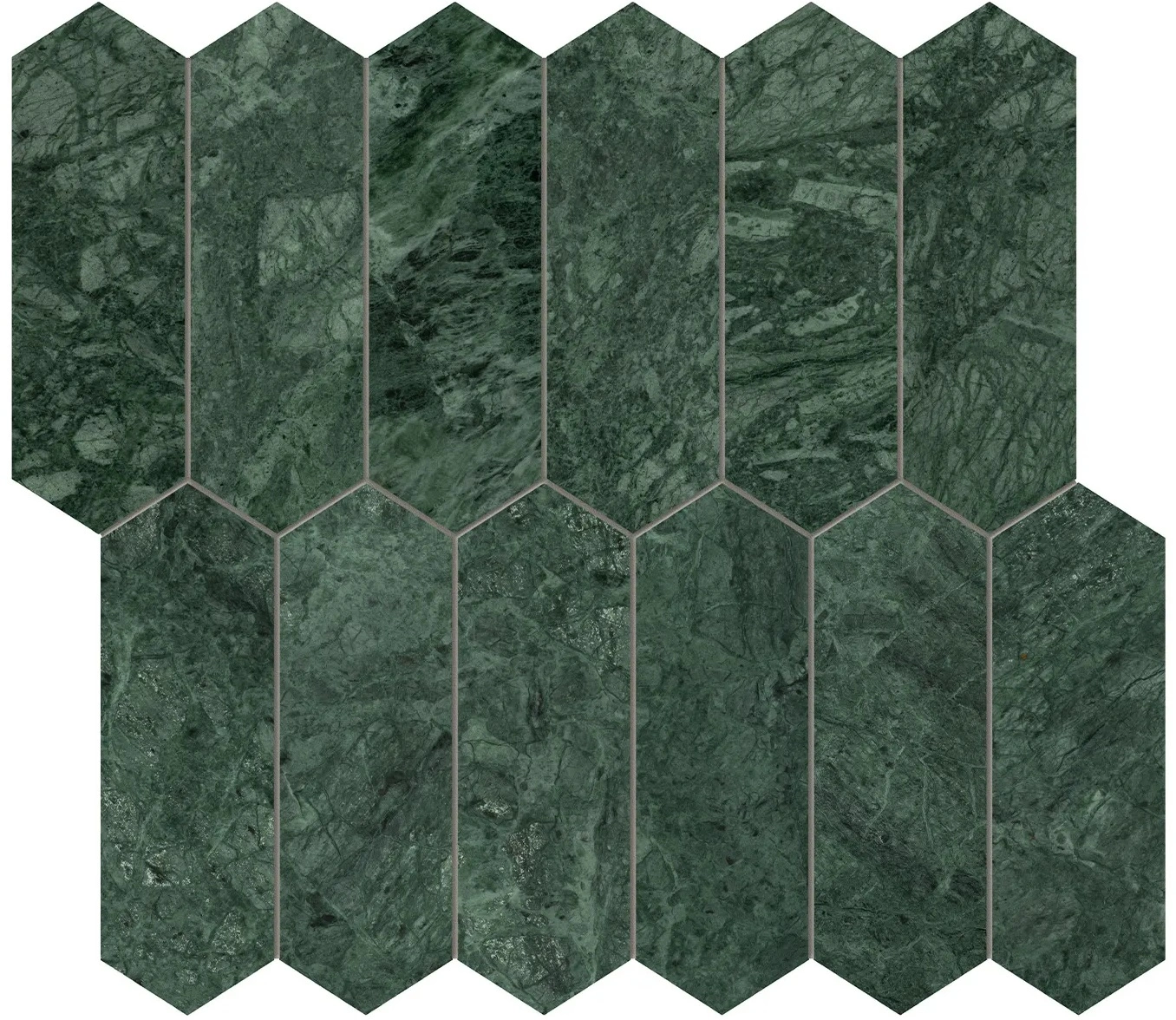 Diosa Verde Picket Mosaic
