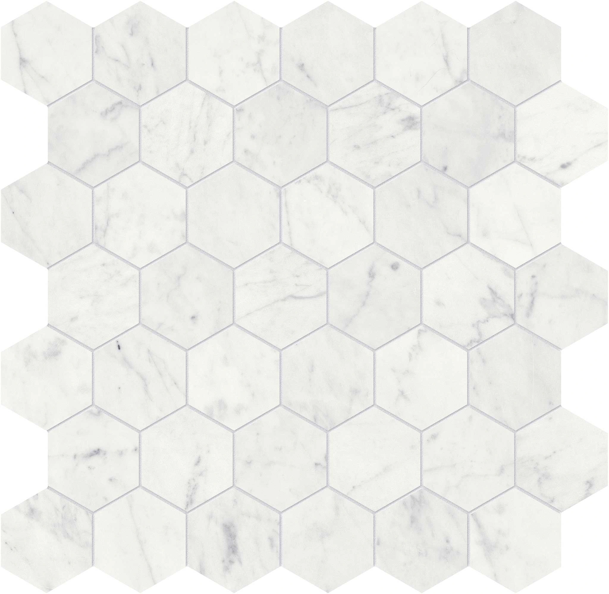 Eterna Bianco 2 Honed Hexagon Mosaic