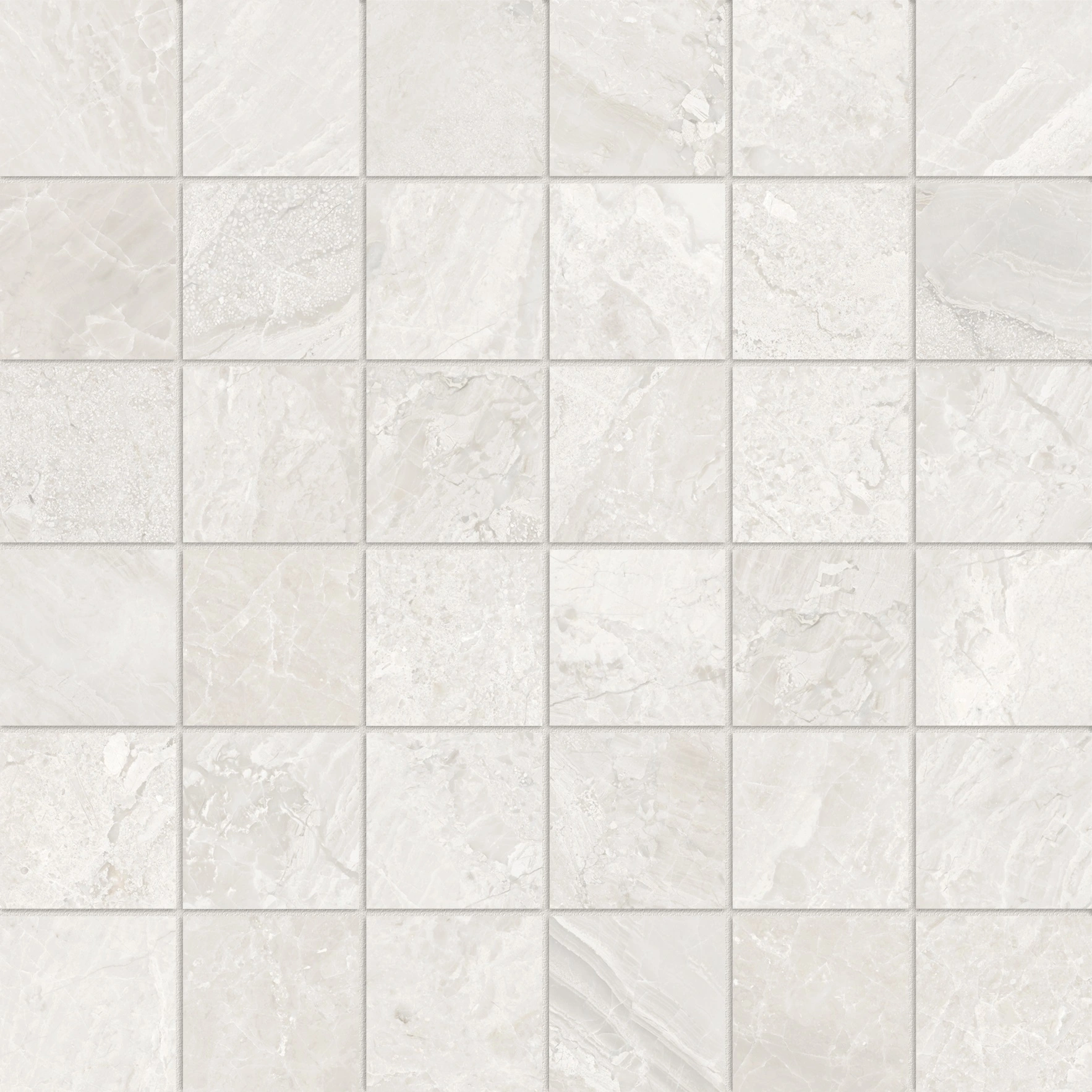 Florence 2X2 Ivory Matte Mosaic